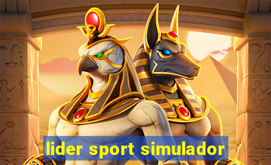 lider sport simulador